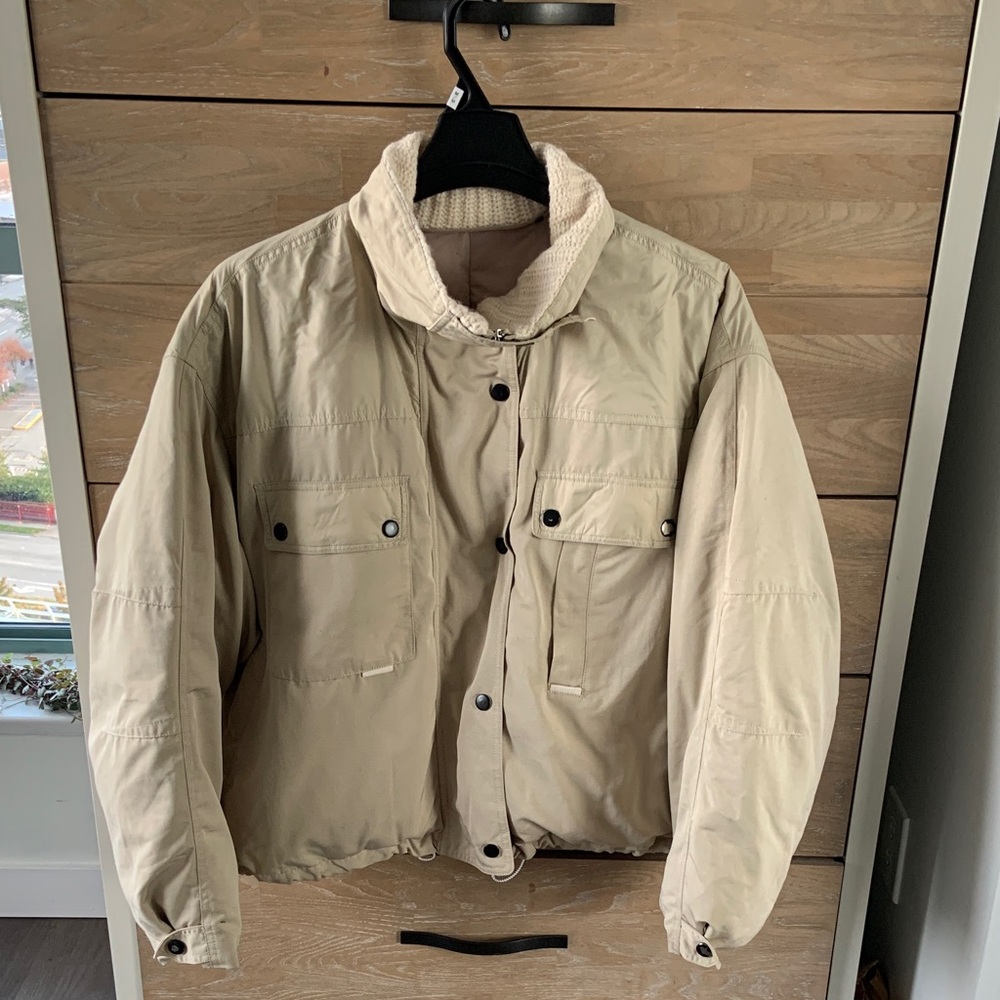 Isabel Marant Tan Bomber Jacket